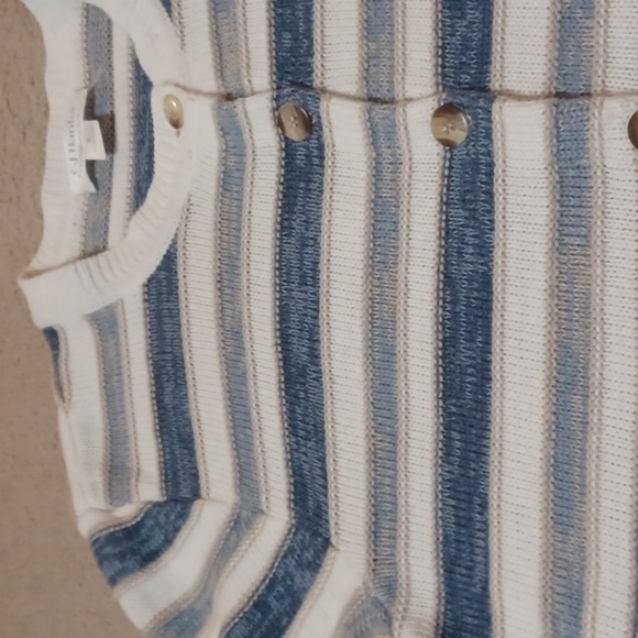 C.J. Banks button down striped cardigan - Picture 6 of 9